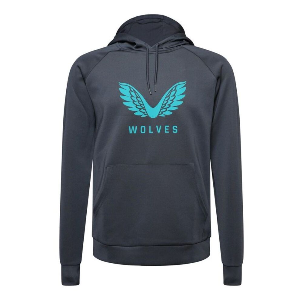 Castore Mens Wolves Hoodie / Ebony